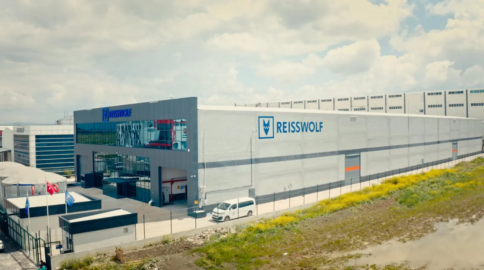 REISSWOLF Ankara Akyurt arşivleme tesisi dış görünümü
